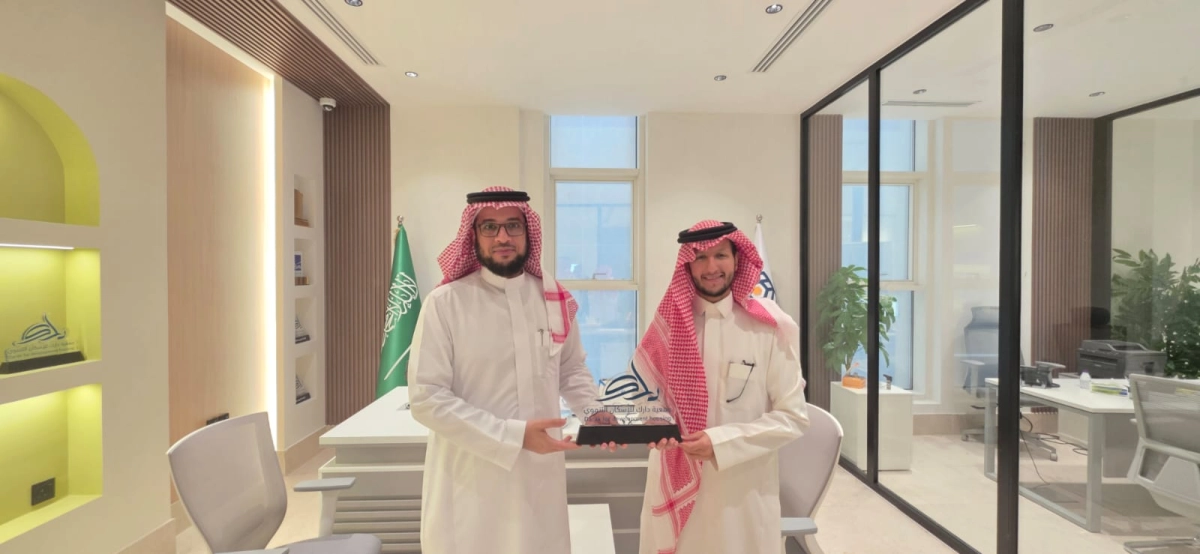 جمعية دارك للإسكان التنموي - دارك تستقبل ممثل مؤسسة مرزوق بن مفرح الحربي الخيرية