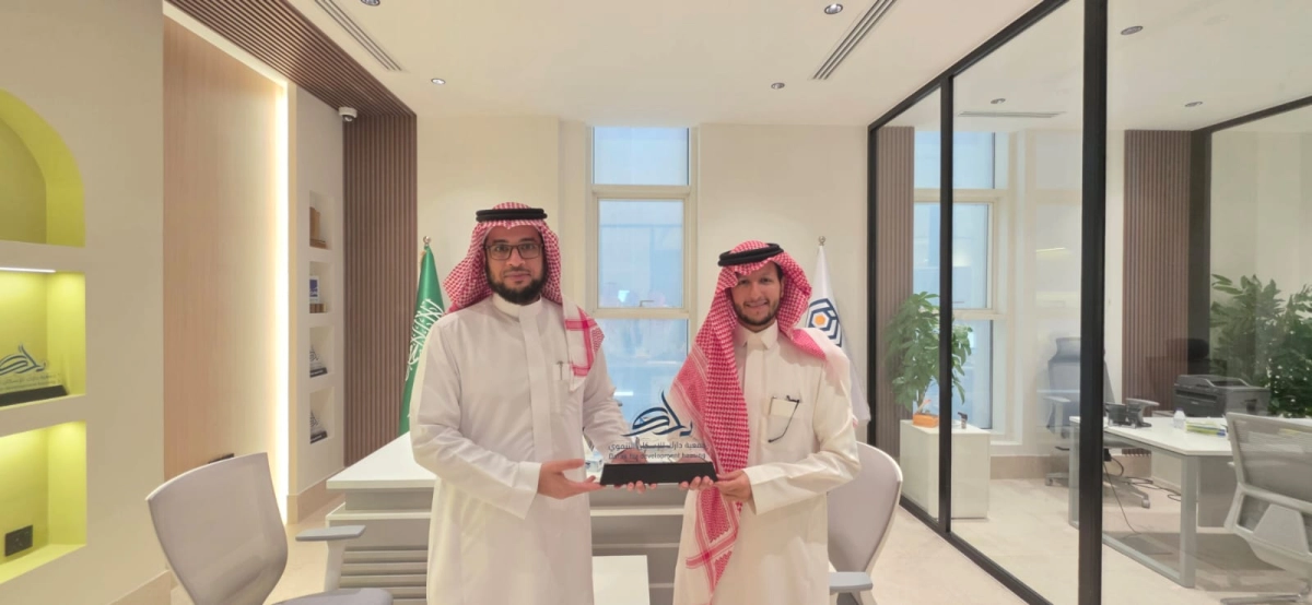 جمعية دارك للإسكان التنموي - دارك تستقبل ممثل مؤسسة مرزوق بن مفرح الحربي الخيرية