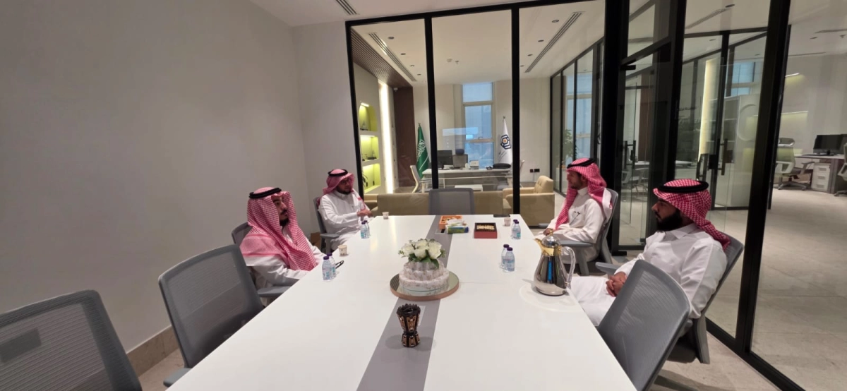 جمعية دارك للإسكان التنموي - دارك تستقبل ممثل مؤسسة مرزوق بن مفرح الحربي الخيرية