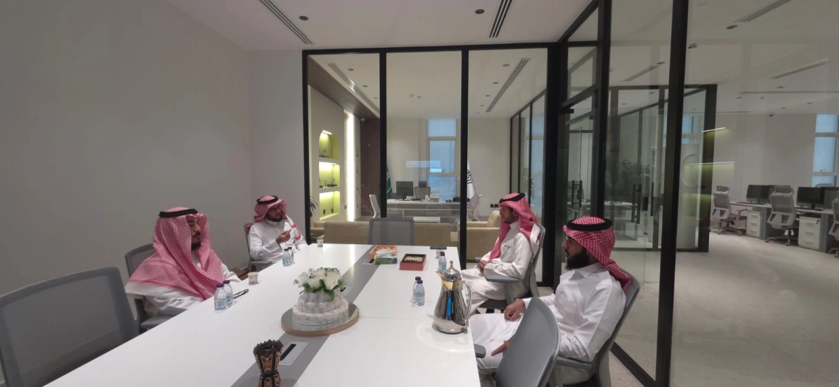 جمعية دارك للإسكان التنموي - دارك تستقبل ممثل مؤسسة مرزوق بن مفرح الحربي الخيرية