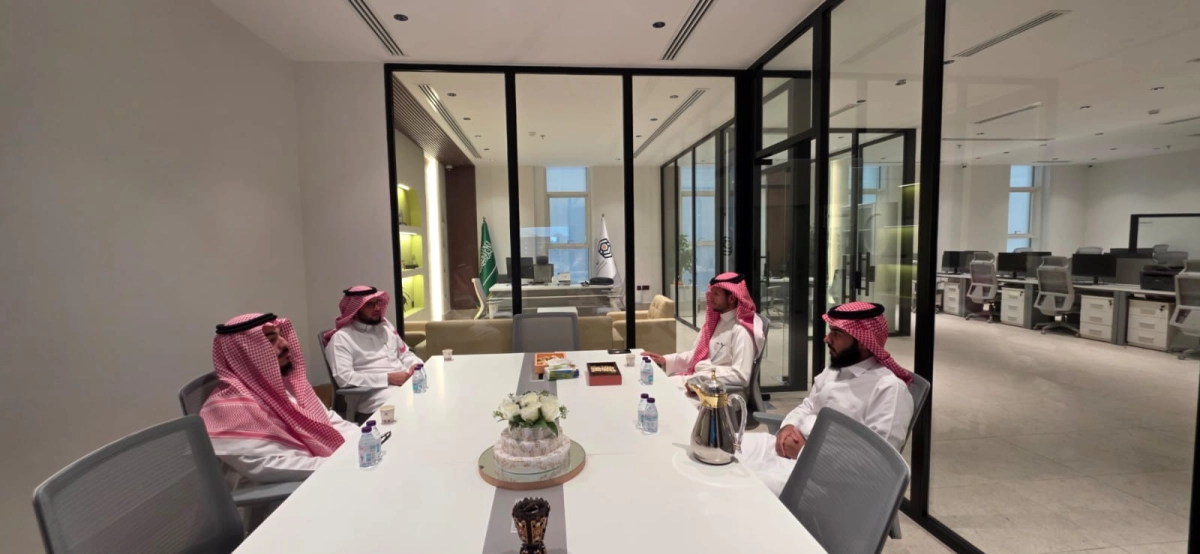 جمعية دارك للإسكان التنموي - دارك تستقبل ممثل مؤسسة مرزوق بن مفرح الحربي الخيرية