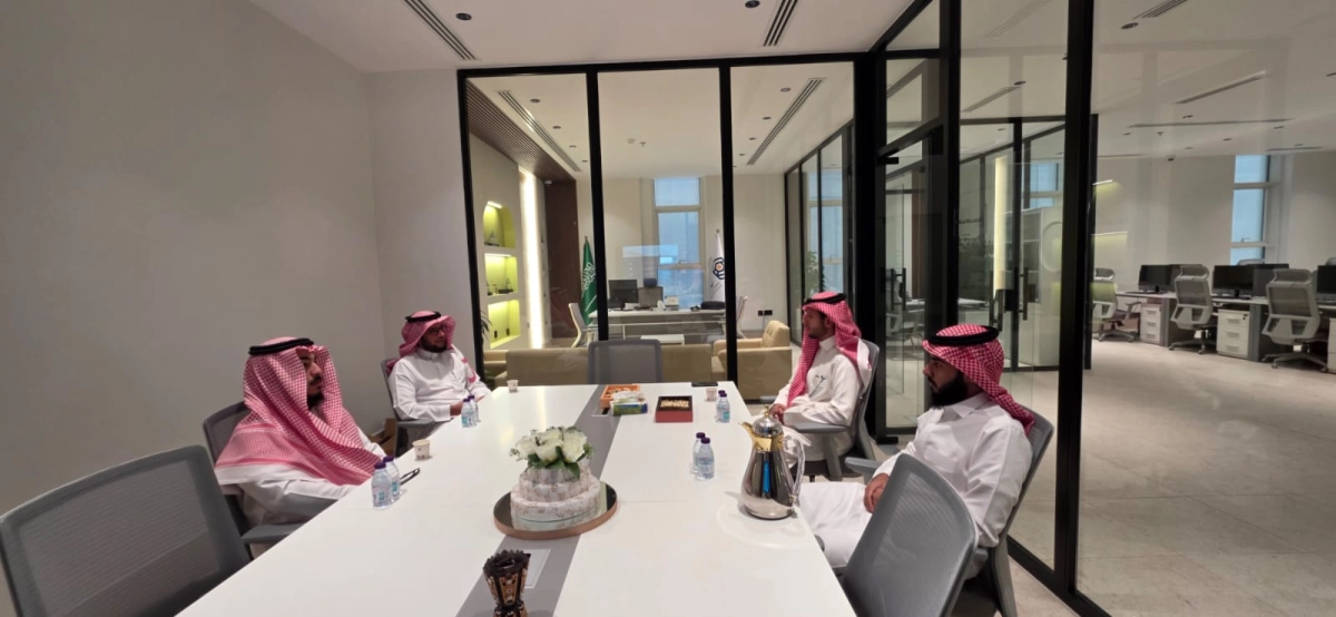 جمعية دارك للإسكان التنموي - دارك تستقبل ممثل مؤسسة مرزوق بن مفرح الحربي الخيرية