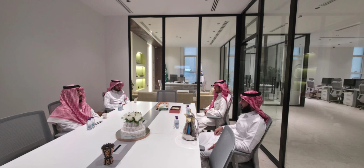 جمعية دارك للإسكان التنموي - دارك تستقبل ممثل مؤسسة مرزوق بن مفرح الحربي الخيرية